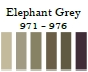 Appletons Crewel #972 Elephant Grey, 150 m.